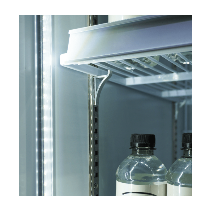 CONGÉLATEUR 1 PORTE EN VERRE JDE-600F