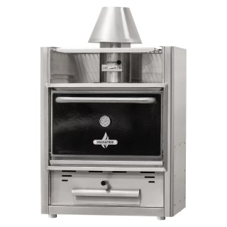 HOUTSKOOL BBQ OVENS, 75 MAALTIJDEN WCHOR56 ROASTER