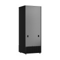 RÉFRIGÉRATEUR 1 PORTE EN VERRE NOIR JDE-600R BL