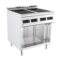 BASE 700 CUISINIÈRE AVEC PLAQUE À INDUCTION ELECTRIQUE 4 PL.