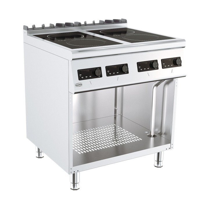 BASE 700 CUISINIÈRE AVEC PLAQUE À INDUCTION ELECTRIQUE 4 PL.