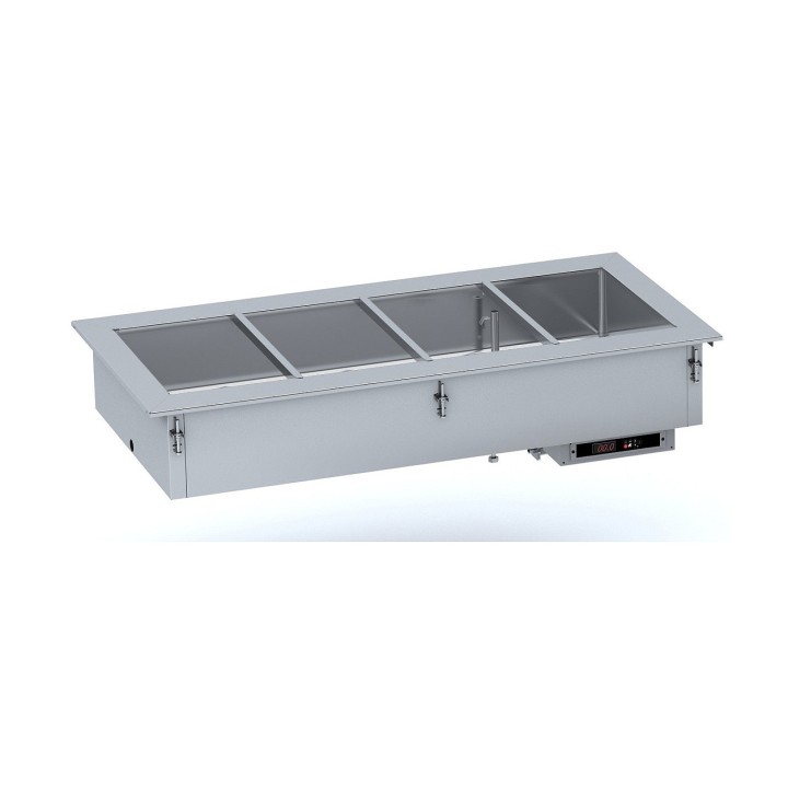 DROP-IN BAIN-MARIE 2/1 - REMPLISSAGE D’EAU AUTOMATIQUE