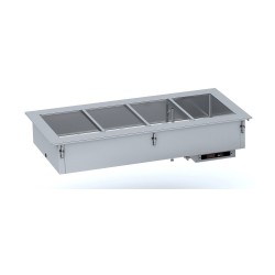 DROP-IN BAIN-MARIE 4/1 - REMPLISSAGE D’EAU AUTOMATIQUE