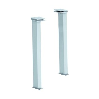 2 SUPPORTS POUR VERRE COURBÉ