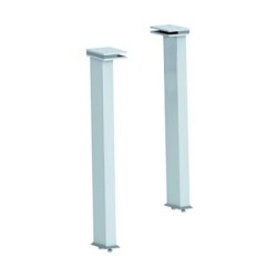 2 SUPPORTS POUR VERRE COURBÉ