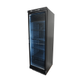 RÉFRIGÉRATEUR 1 PORTE EN VERRE 382L NOIR SANS CANOPY
