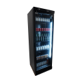 RÉFRIGÉRATEUR 1 PORTE EN VERRE 382L NOIR SANS CANOPY