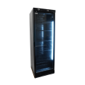 RÉFRIGÉRATEUR 1 PORTE EN VERRE 382L NOIR SANS CANOPY