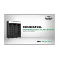 RÉFRIGÉRATEUR 3 PORTES EN VERRE NOIR FCU-1200 BL