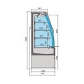 VITRINE RÉFRIGÉRÉE NOAH AVEC PORTES COULISSANTES 1.3