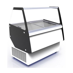 VITRINE À CREME GLACÉE IBIZA 8X5 LTR