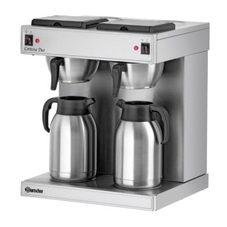 PERCOLATEUR PROFESSIONNEL AVEC THERMOS ISOLE 2 x 2 L - 200 TASSES/H NPERC2002 BARTSCHER