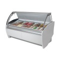 COMPTOIR VITRINE ICE-CREAM, VITRES BOMBEES, 16 x 5 L GVAR15H INFRICO