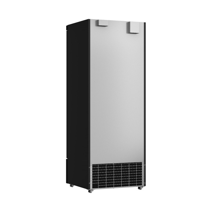 CONGÉLATEUR 1 PORTE EN VERRE NOIR JDE-600F BL