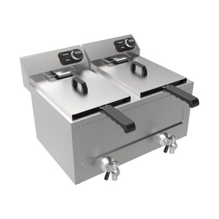 FRITEUSE POSABLE ÉLECTRIQUE 2X8L 2X3KW