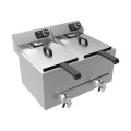 FRITEUSE POSABLE ÉLECTRIQUE 2X8L 2X3KW