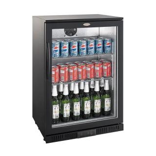 ARRIÈRE BAR RÉFRIGÉRÉE NOIR 1 PORTE