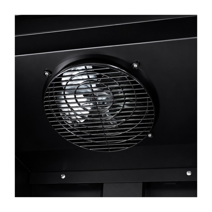 RÉFRIGÉRATEUR 1 PORTE EN VERRE NOIR