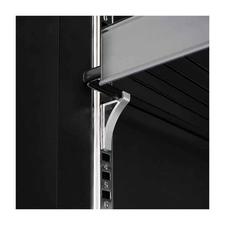 RÉFRIGÉRATEUR 1 PORTE EN VERRE NOIR