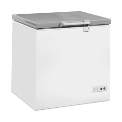 CONGÉLATEUR BAHUT COUVERCLE EN INOX 202 L