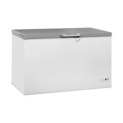 CONGÉLATEUR BAHUT COUVERCLE EN INOX 407 L