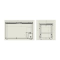 CONGÉLATEUR BAHUT COUVERCLE EN INOX 407 L