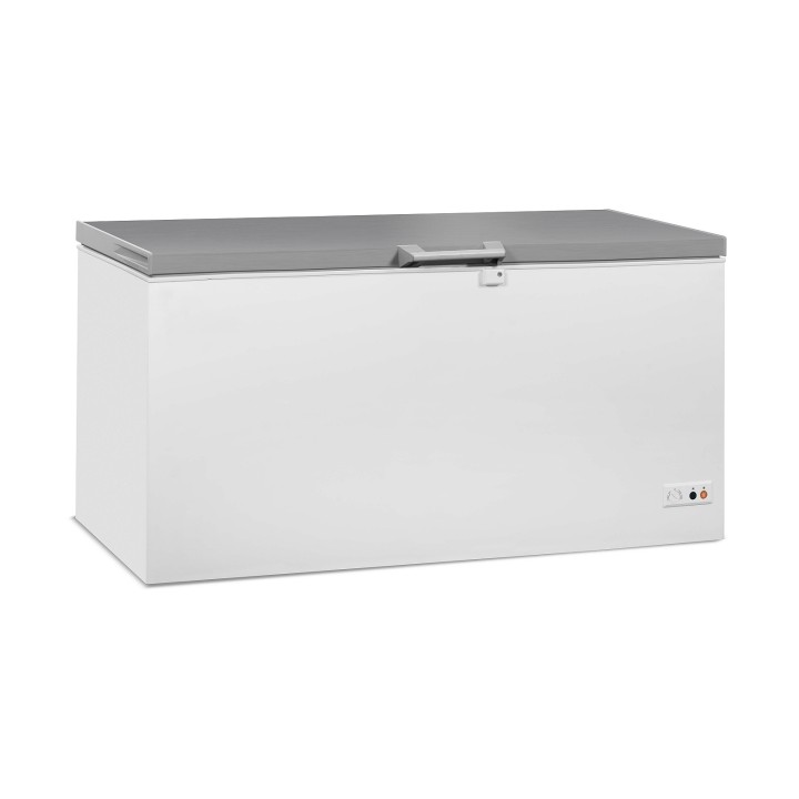 CONGÉLATEUR BAHUT COUVERCLE EN INOX 572 L