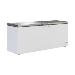 CONGÉLATEUR BAHUT COUVERCLE EN INOX 635 L
