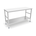 TABLE DE BOUCHERIE AVEC PLAN EN POLYETHYLENE BLANC, L 1000 MM JT1BB-10070 FRICOSMOS