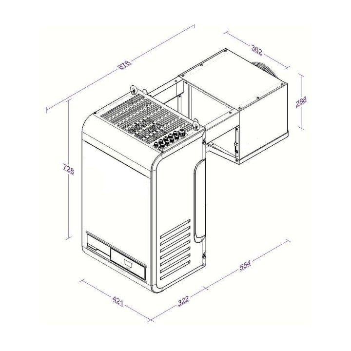 UNITÉ DE REFROIDISSEMENT TYPE POSITIF 9