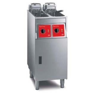 ELECTRISCHE HOOG RENDEMENT FRITEUSE, 2 x 9 L, PRODUCTIE 2 X 20 KG/U RFHREE422 FRIFRI