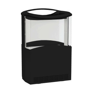 RÉFRIGÉRATEUR NOIR POUR ACHATS IMPULSIFS 110L