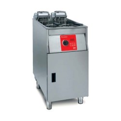 FRITEUSE HAUT RENDEMENT ELECTRIQUE DIGITAL, 1 x 20 L, PRODUCTION 44 KG/H, AVEC FILTRATION D'HUILE RFHREP412 FRIFRI