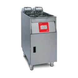 FRITEUSE HAUT RENDEMENT ELECTRIQUE TOUCHSCREEN, 1 x 20 L, PRODUCTION 44 KG/H, AVEC FILTRATION D'HUILE RFHRET412 FRIFRI