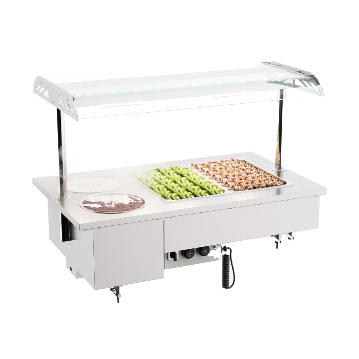 DROP-IN BAIN-MARIE AVEC BOLS 2/1