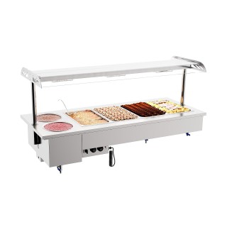 DROP-IN BAIN-MARIE AVEC BOLS 4/1