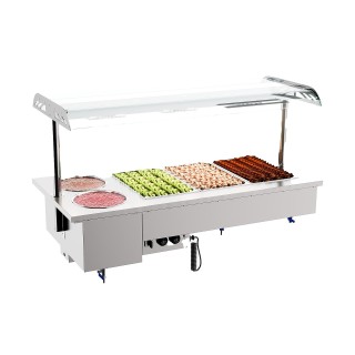 DROP-IN BAIN-MARIE AVEC BOLS 3/1