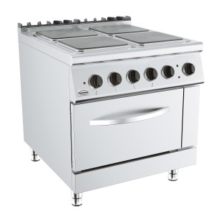 BASE 900 CUISINIERE ÉL. 4 PL. AVEC FOUR ÉL.