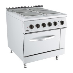 BASE 900 CUISINIERE ÉL. 4 PL. AVEC FOUR ÉL.