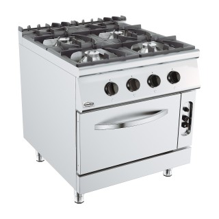 BASE 900 CUISINIERE A GAZ 4 BR. AVEC FOUR À GAZ