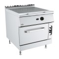BASE 900 CUISINIERE AVEC PLAQUES COUP DE FEU AVEC FOUR À GAZ
