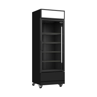 RÉFRIGÉRATEUR PORTE EN VERRE FCU-370 BL