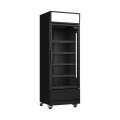 RÉFRIGÉRATEUR PORTE EN VERRE FCU-370 BL
