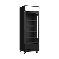 RÉFRIGÉRATEUR PORTE EN VERRE FCU-370 BL
