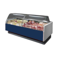 COMPTOIR VITRINE REFRIGERE VENTILE (P 895 MM), VITRES BOMBEES, L 1040 MM FMR0810VC TECNODOM