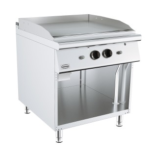 BASE 900 PLAQUES GRILL A GAZ CHROME