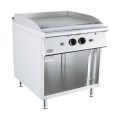 BASE 900 PLAQUES GRILL A GAZ CHROME