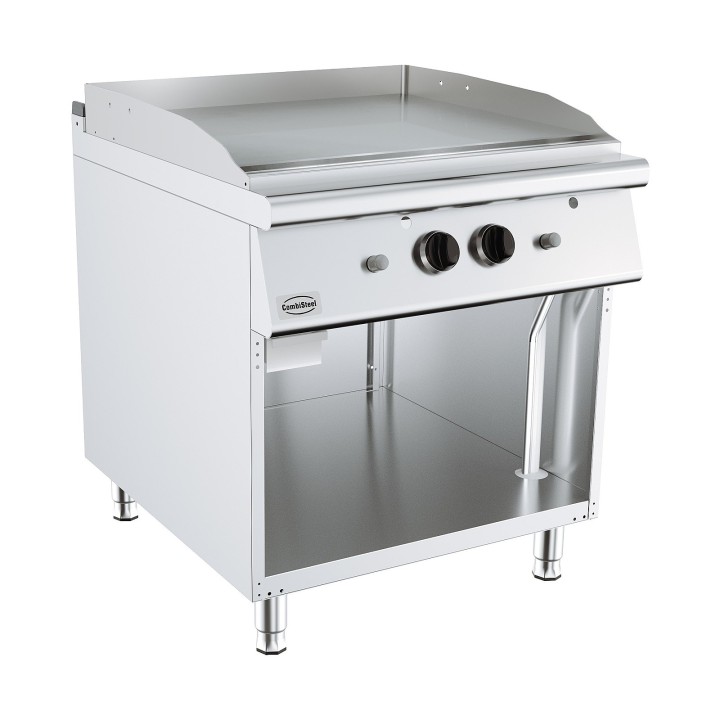 BASE 900 PLAQUES GRILL A GAZ CHROME