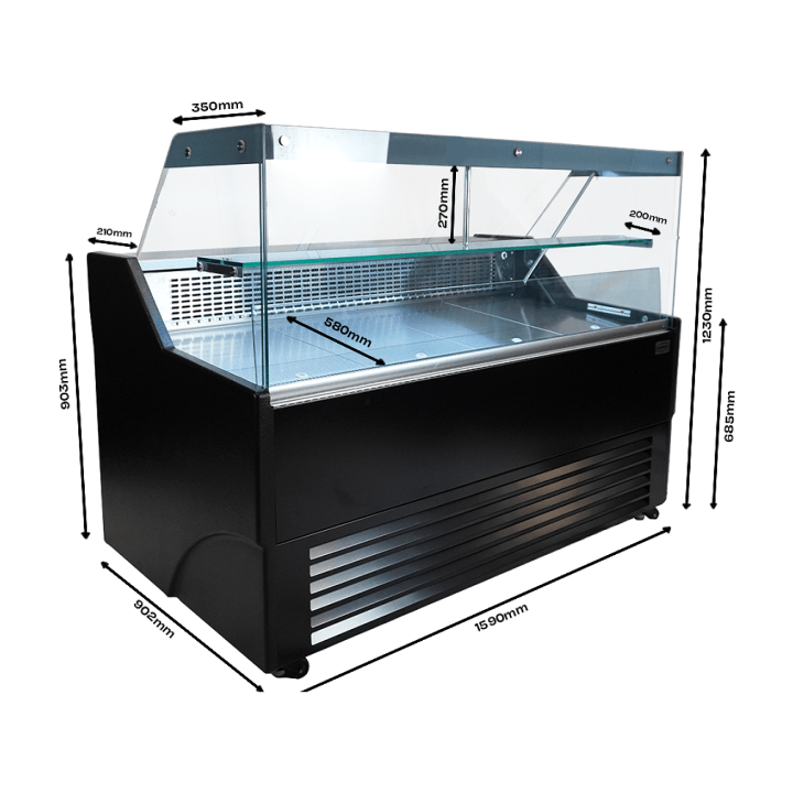 VITRINE RÉFRIGÉRÉE WESLEY 1.5