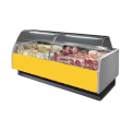 COMPTOIR VITRINE REFRIGERE VENTILE (P 895 MM), VITRES BOMBEES, L 2000 MM FMR0820VC TECNODOM